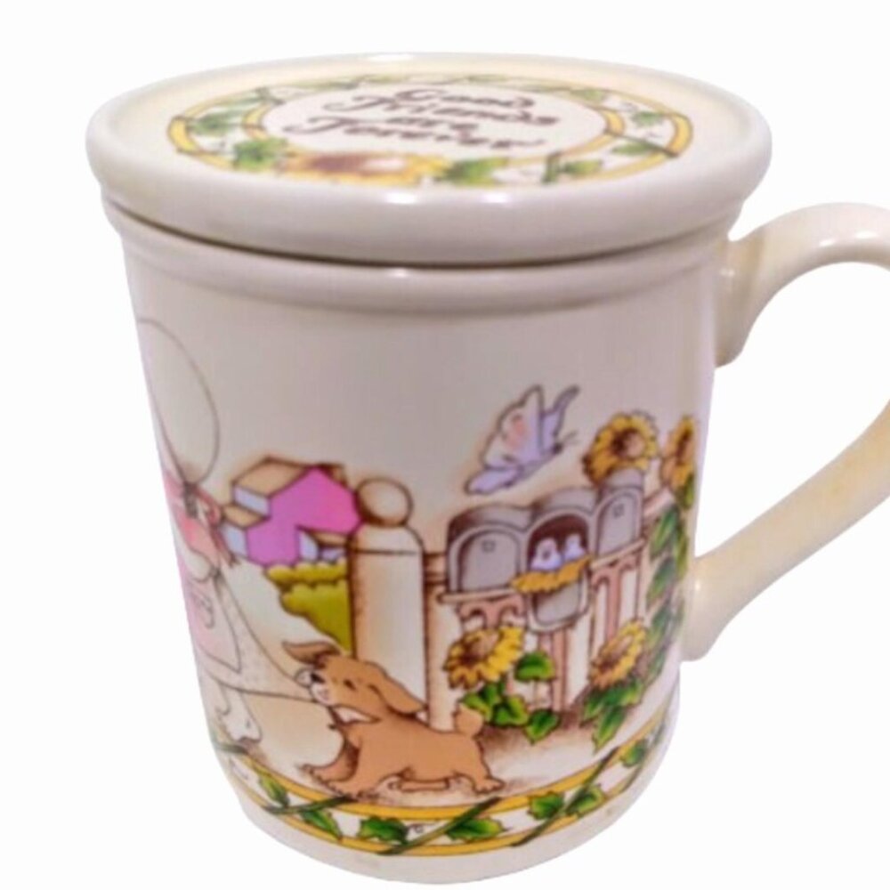 Watkins Mug and Coaster Set, Good Friends are Forever, Puppy Mug Collectors Set